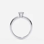 Inel de Logodnă Solitar cu Diamant Briliant - IKA0017 - imagine 3