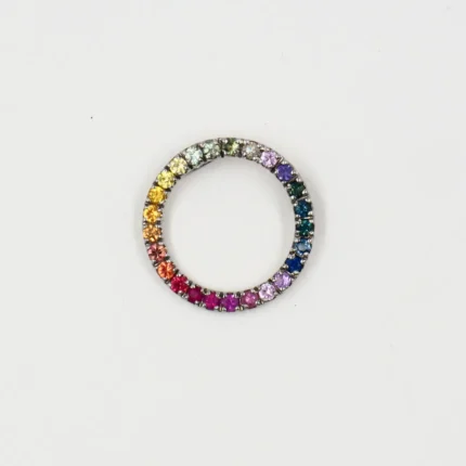 Pandantiv-Rainbow-Eternity-safire-multicolore-aur-galben2