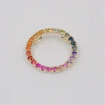 Pandantiv-Rainbow-Eternity-safire-multicolore-aur-galben3