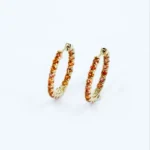 cercei-aur-galben-eternity-safire-naturale-orange1