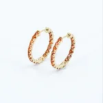 cercei-aur-galben-eternity-safire-naturale-orange4