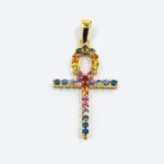 cruce-ankh-aur-galben-safire-rainbow-multicolore1