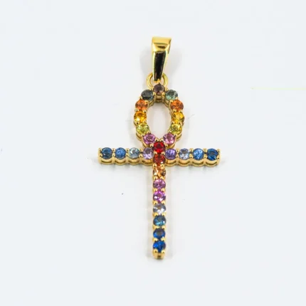 cruce-ankh-aur-galben-safire-rainbow-multicolore1