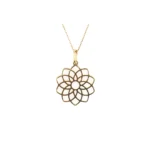 Pandantiv din aur Sahasrara Chakra coroanei